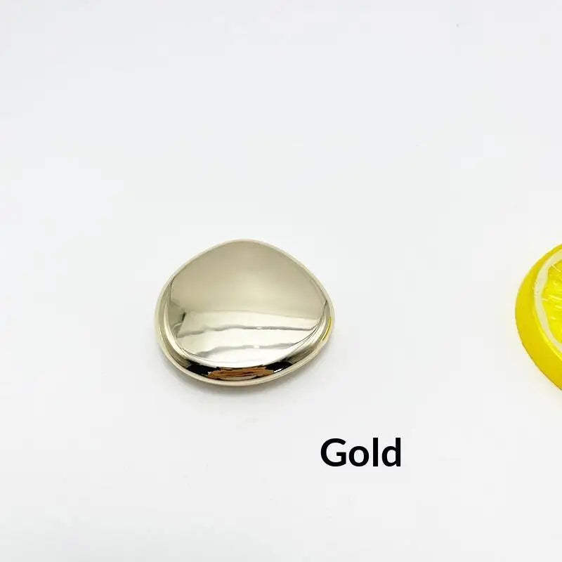 Zinc Alloy Refillable Solid Perfume & Balm Travel Container Solid Perfume Container QXL Gold
