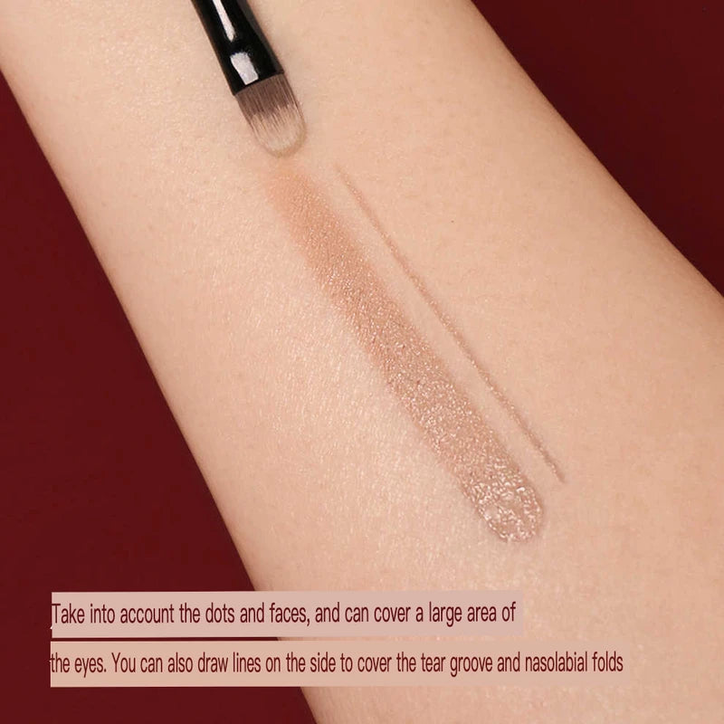H45 Flat Head Concealer Brush | Precise Blending Tool Concealer Brush QXL