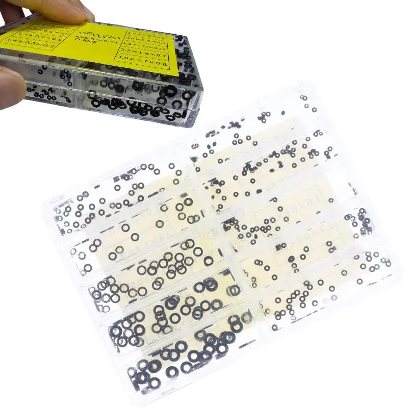 Watch Crown O-Ring Gasket Set | Rubber Waterproof Seals Watch Repair Gasket Set QXL
