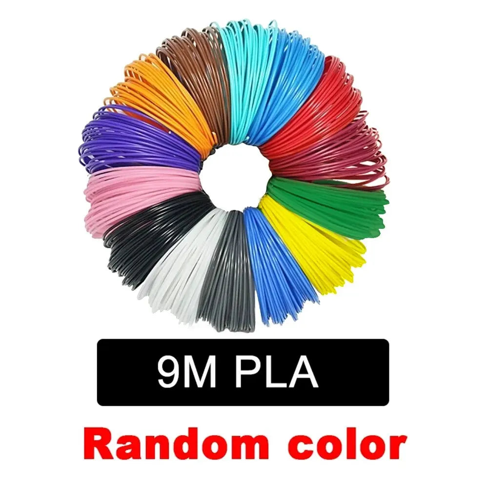 PLA PCL 3D Pen Filament 1.75mm | 9M to 100M Colored Refills 3D Pen Filament QXL 9M PLA