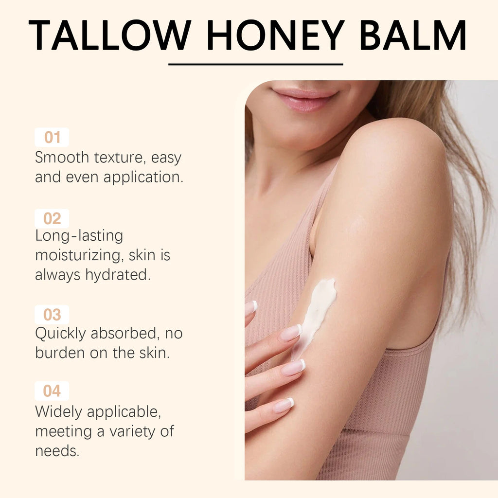 WOODSLEEP Beef Tallow Moisturizing Cream Face & Body 60g Body Moisturizing Cream QXL