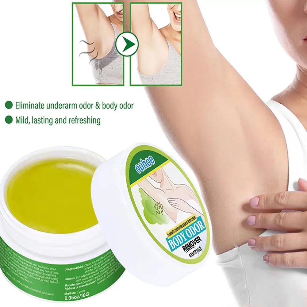 Underarm Deodorant Cream – Unisex All-Day Freshness 10g Deodorant Cream QXL