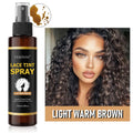 100ml Lace Melting & Tint Spray for Lace Wigs | Natural Hold Lace Wig Spray QXL 04 LIGHT WARM BROWN