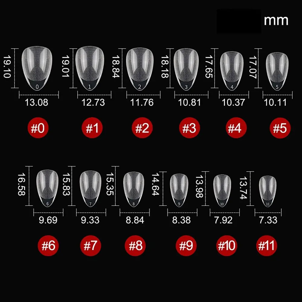 240-Pc XXS Press On Nails | Extra Short False Nail Tips False Nail Tips QXL