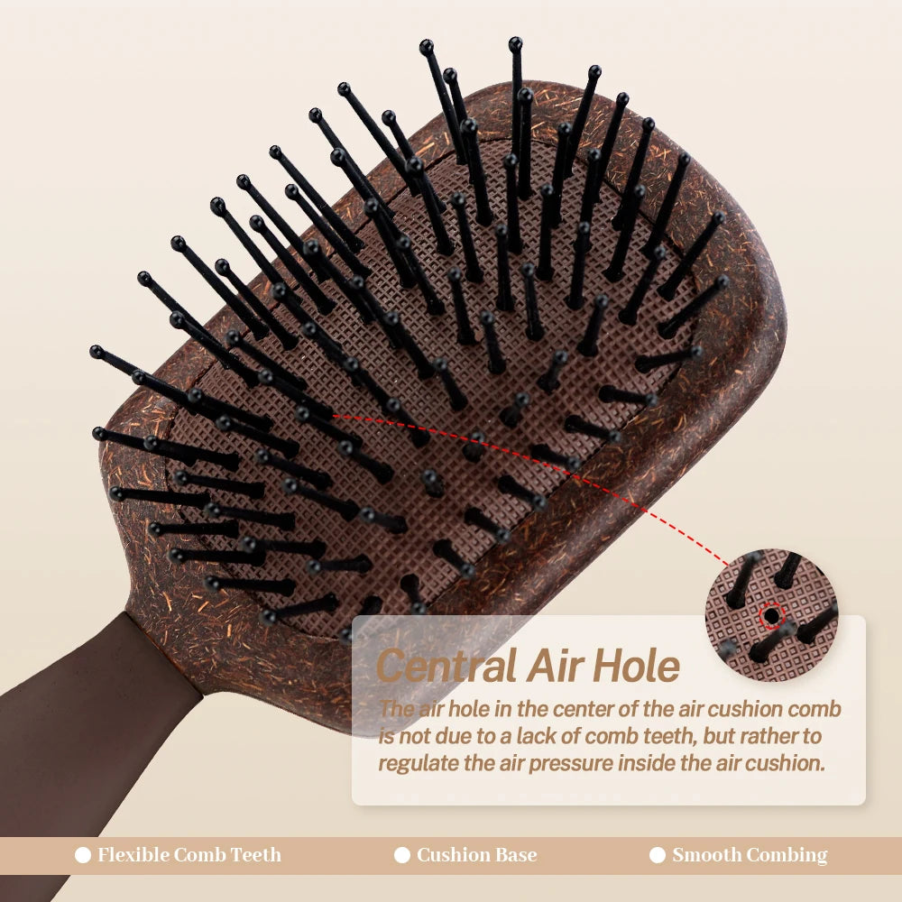 K.H.Lina Air Cushion Scalp Massage Hair Brush | Anti-Static Scalp Massage Hair Brush QXL