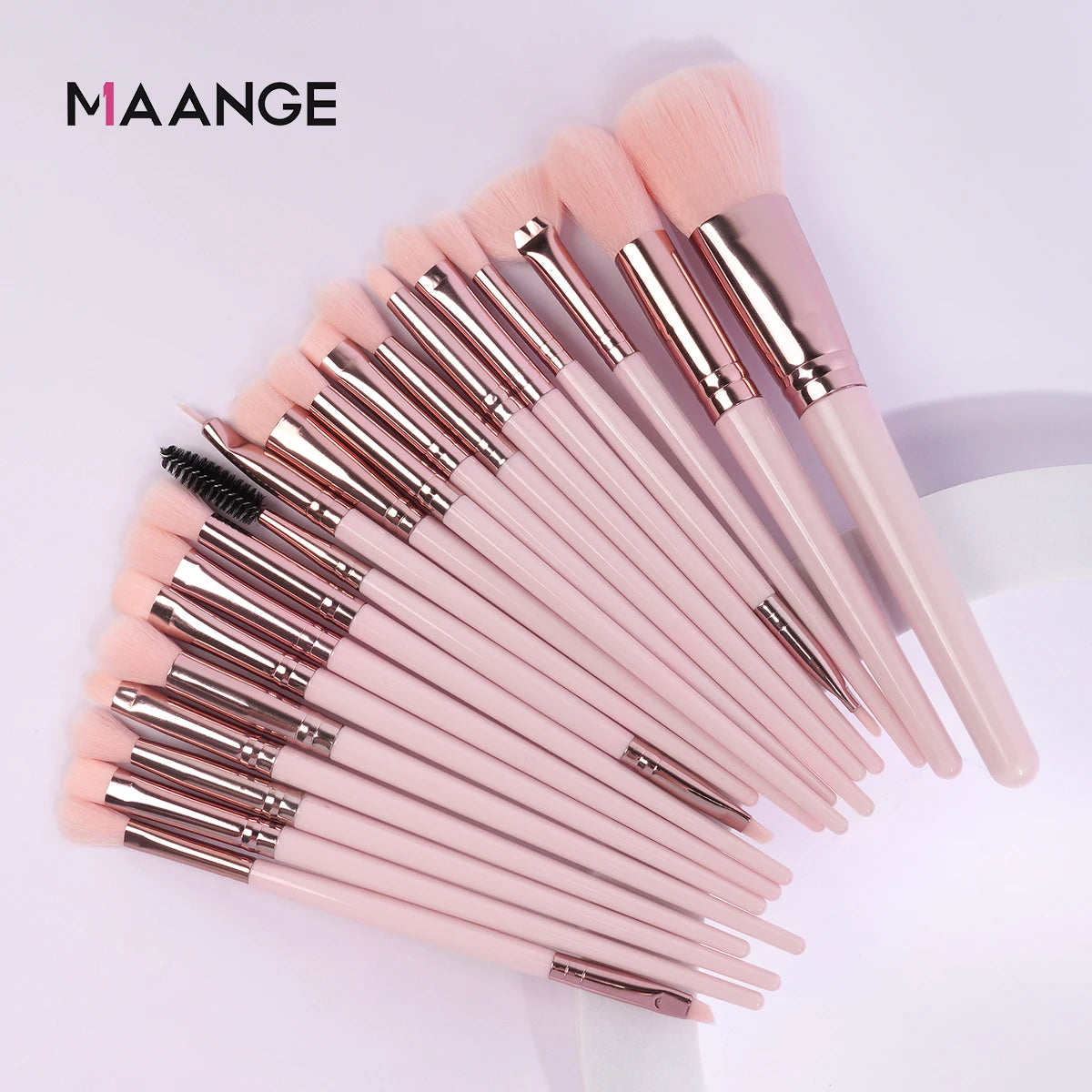 MAANGE 20-Pc Makeup Brush Set | Foundation, Eye & Face Brushes Makeup Brush Set QXL