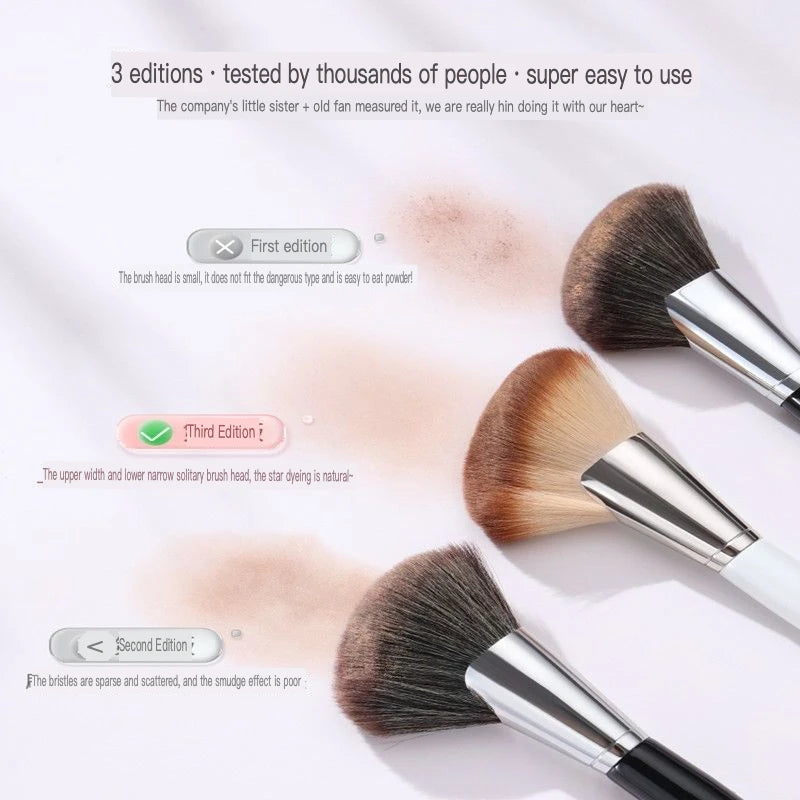 Sickle Contour Brush | Angled Face Sculpting Makeup Brush Contour Makeup Brush QXL