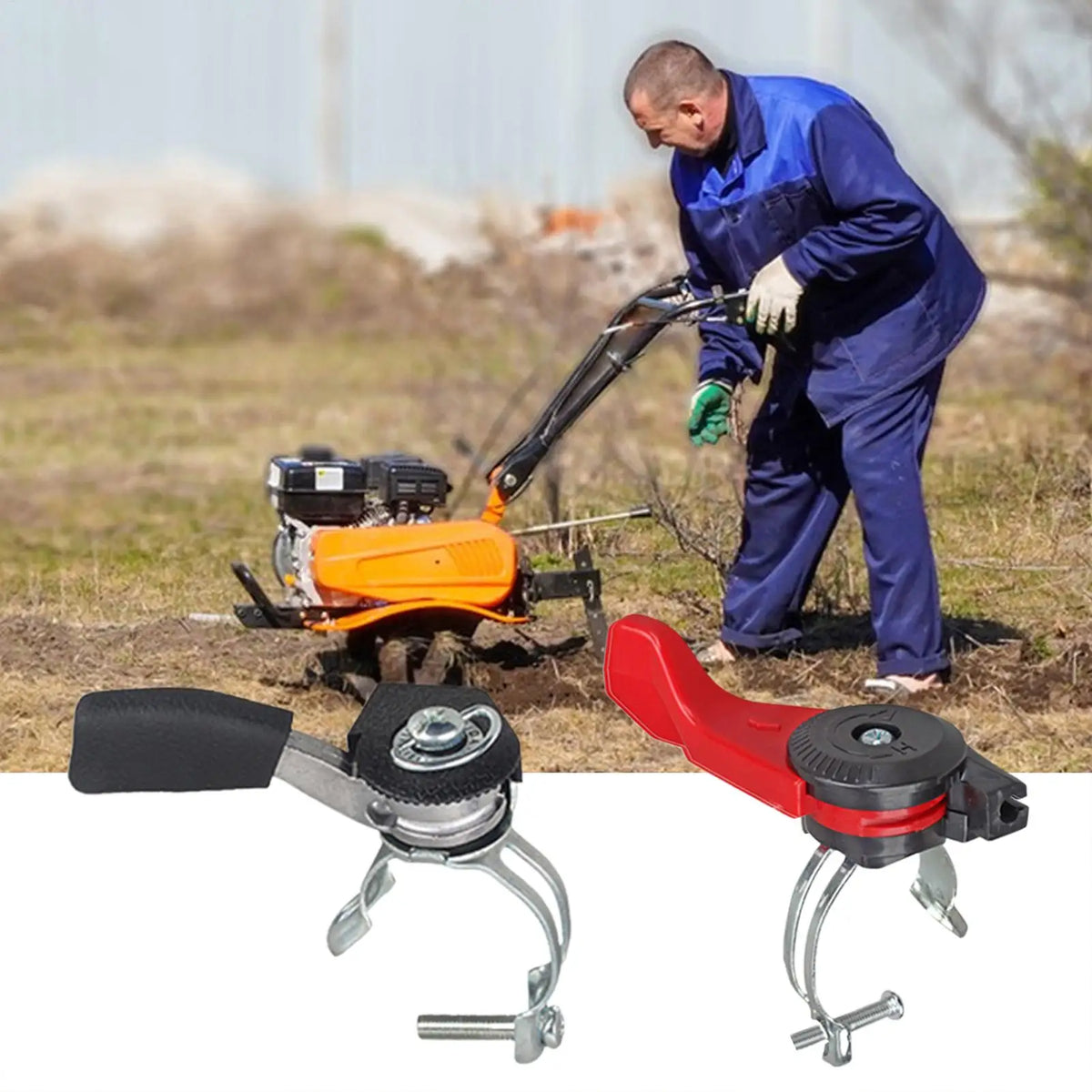 Thumb Throttle Control Lever for Micro-Tiller & Trowel Throttle Control Lever QXL