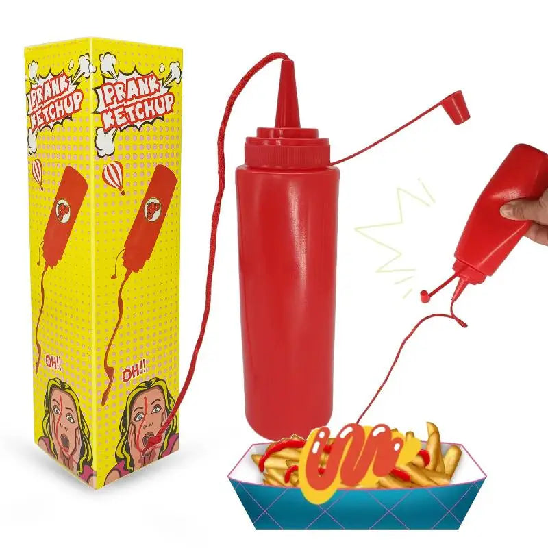 Fake Ketchup Squirt Prank Toy | Magic Trick Gag Prop Prank Gag Toy QXL