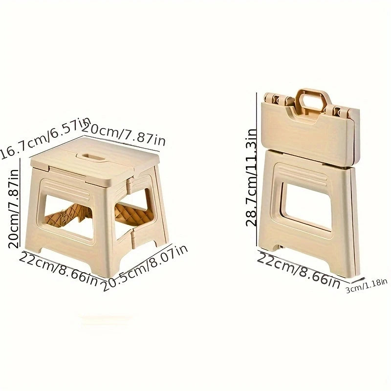 Lightweight Folding Stool | Portable Camping, Fishing & Home Folding Stool QXL