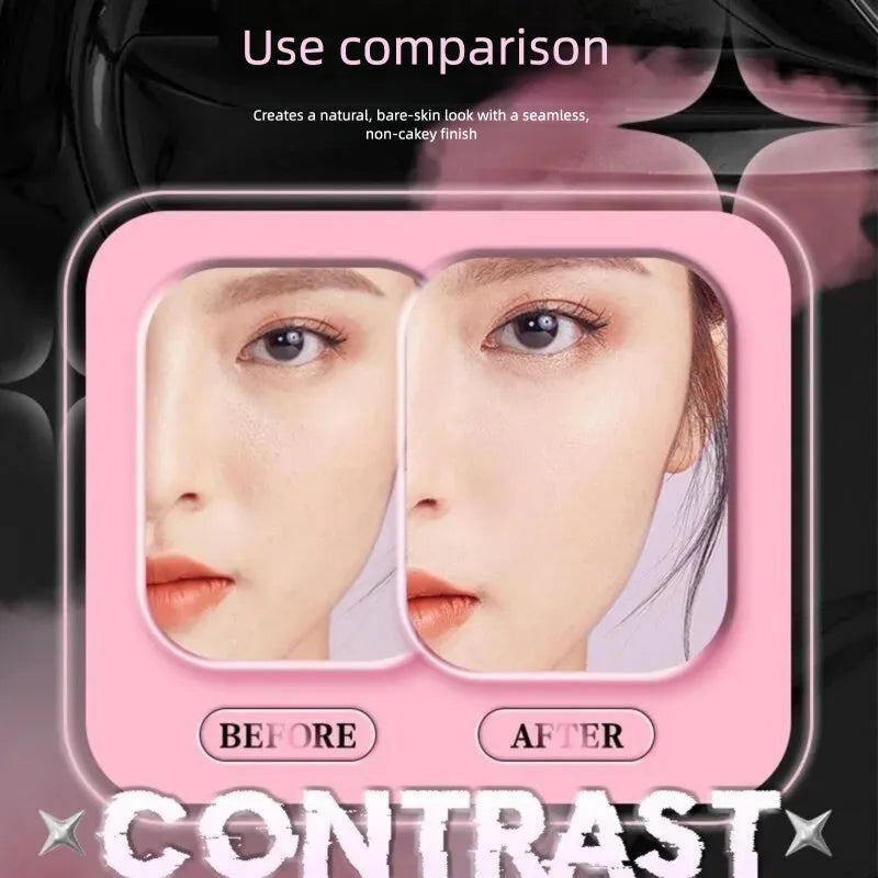 Velvet Powder Puff Set | Air Cushion Flocking Sponge 2-Pack Makeup Powder Puff QXL
