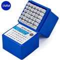 12-Piece Zodiac Constellation Metal Stamp Set with Case Metal Stamp Set QXL AECH04-11623