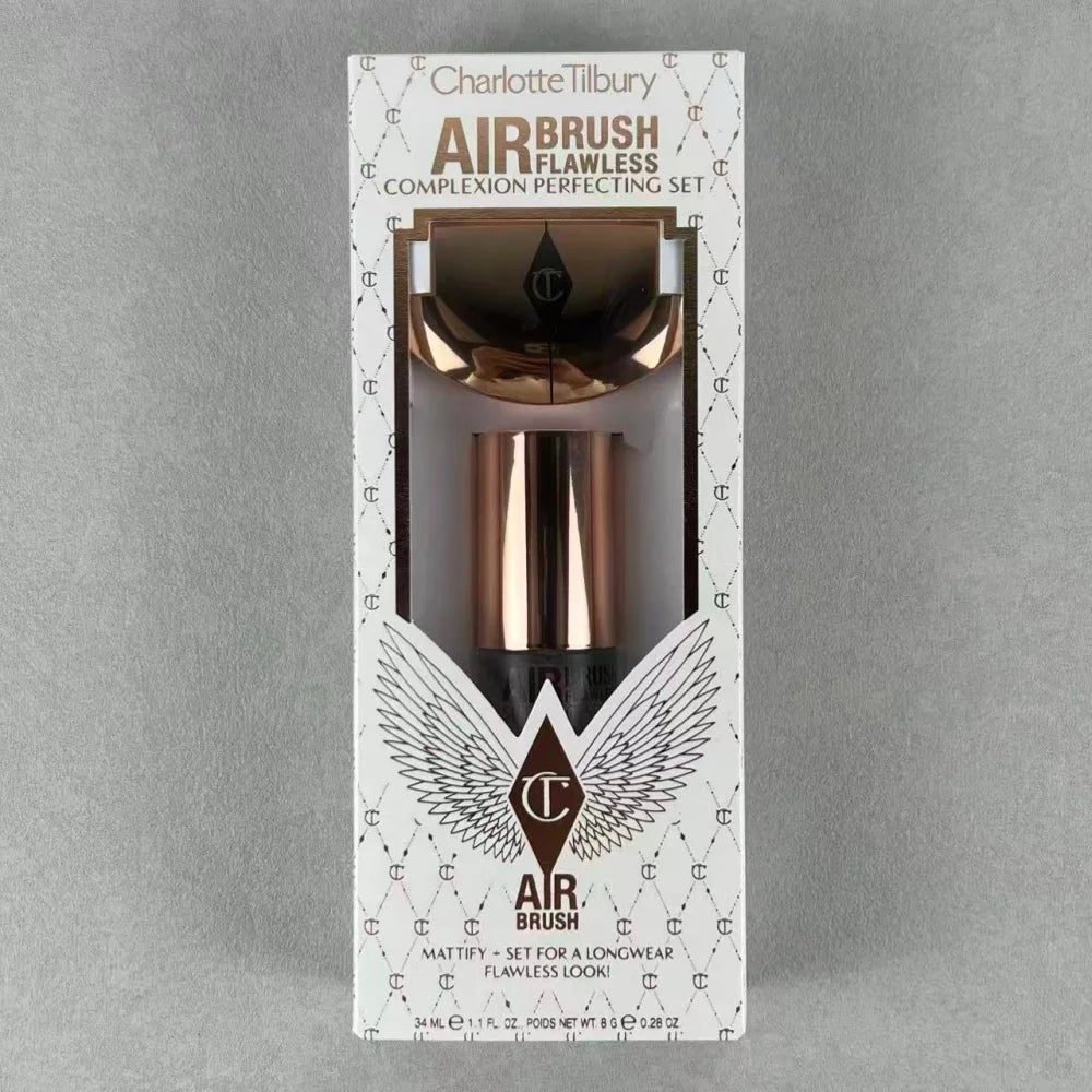 Charlotte Tilbury Airbrush Flawless Finish Setting Powder Finishing Powder QXL 8mlPowder 34mlSpray