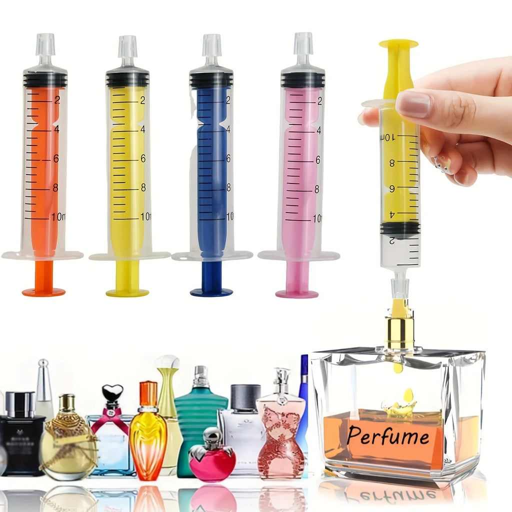 10ml Perfume Refill Syringe Extractor | Colorful Tip Dispenser Perfume Refill Syringe QXL