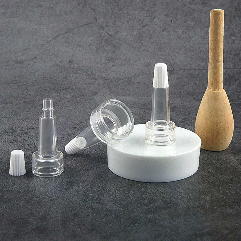 10-Pack Mini Refillable Powder Filling Bottles with Cap Refillable Sample Bottles QXL