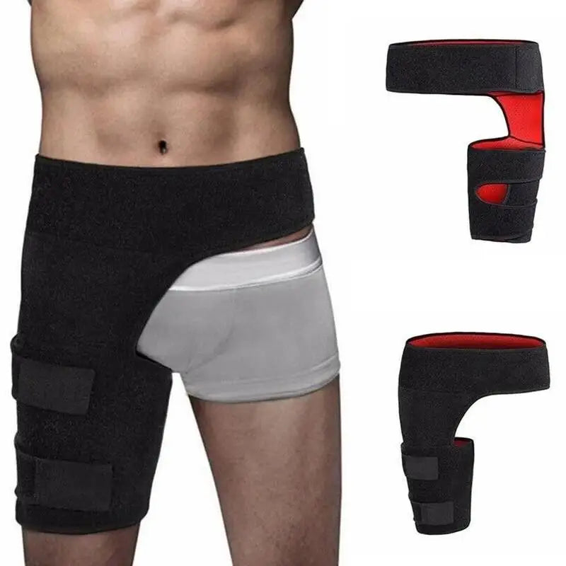 Hip Support Brace | Compression Groin & Thigh Wrap Hip Support Brace QXL