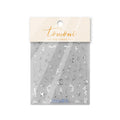 5D Bronzing Nail Stickers – Gold & Silver Stars & Moon Nail Art Stickers QXL T-3002 Silver