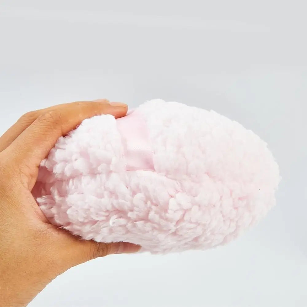 Extra Large Long Plush Powder Puff – Body & Face Applicator Powder Puff Applicator QXL