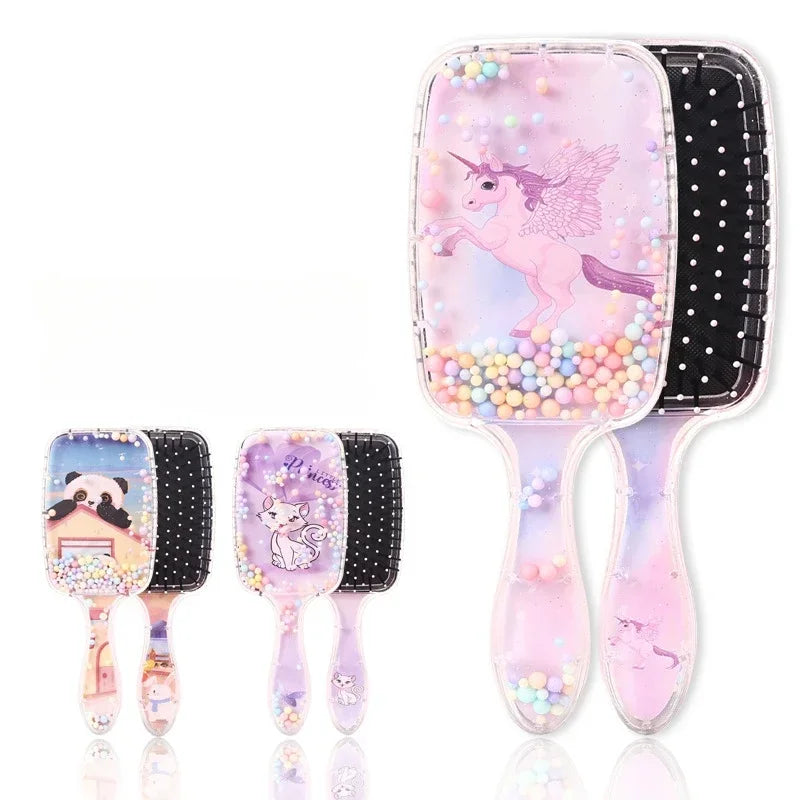 Kawaii Cartoon Animal Air Cushion Hair Comb for Kids & Girls Kids Hair Comb QXL