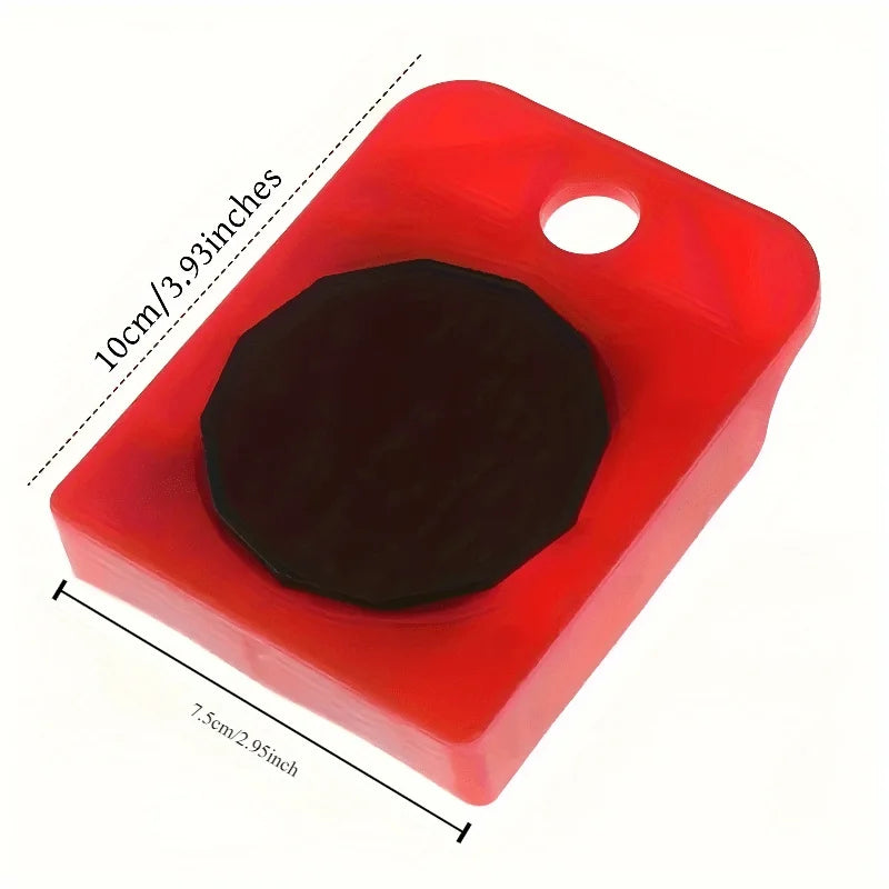 Heavy-Duty Furniture Caster Wheels with Locking Mechanism Furniture Caster Wheels QXL Red