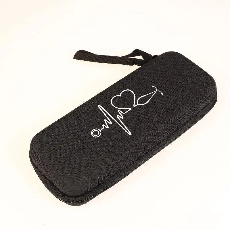 EVA Stethoscope Carrying Case | Portable Storage Bag Stethoscope Carrying Case QXL Black