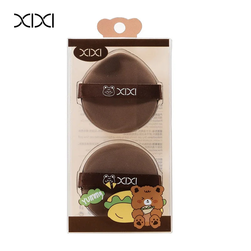 Air Cushion Powder Puff Set of 2 | Dry & Wet Sponge Applicator Makeup Sponge Puff QXL