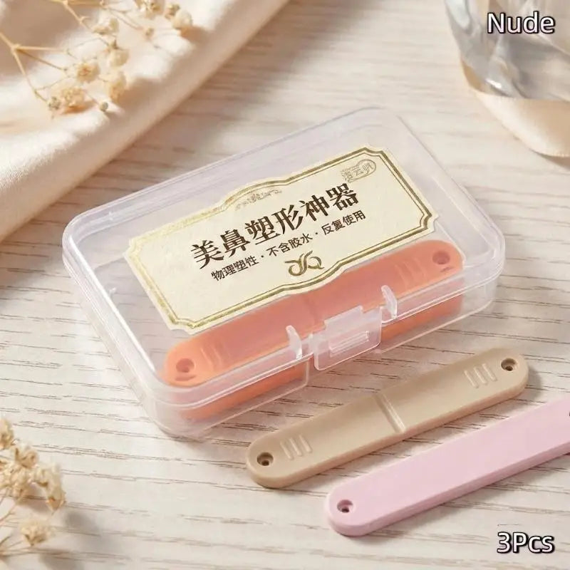 3-Pack Adjustable Reusable Nose Shaper Clip | Contouring Tool Nose Shaper Clip QXL A3