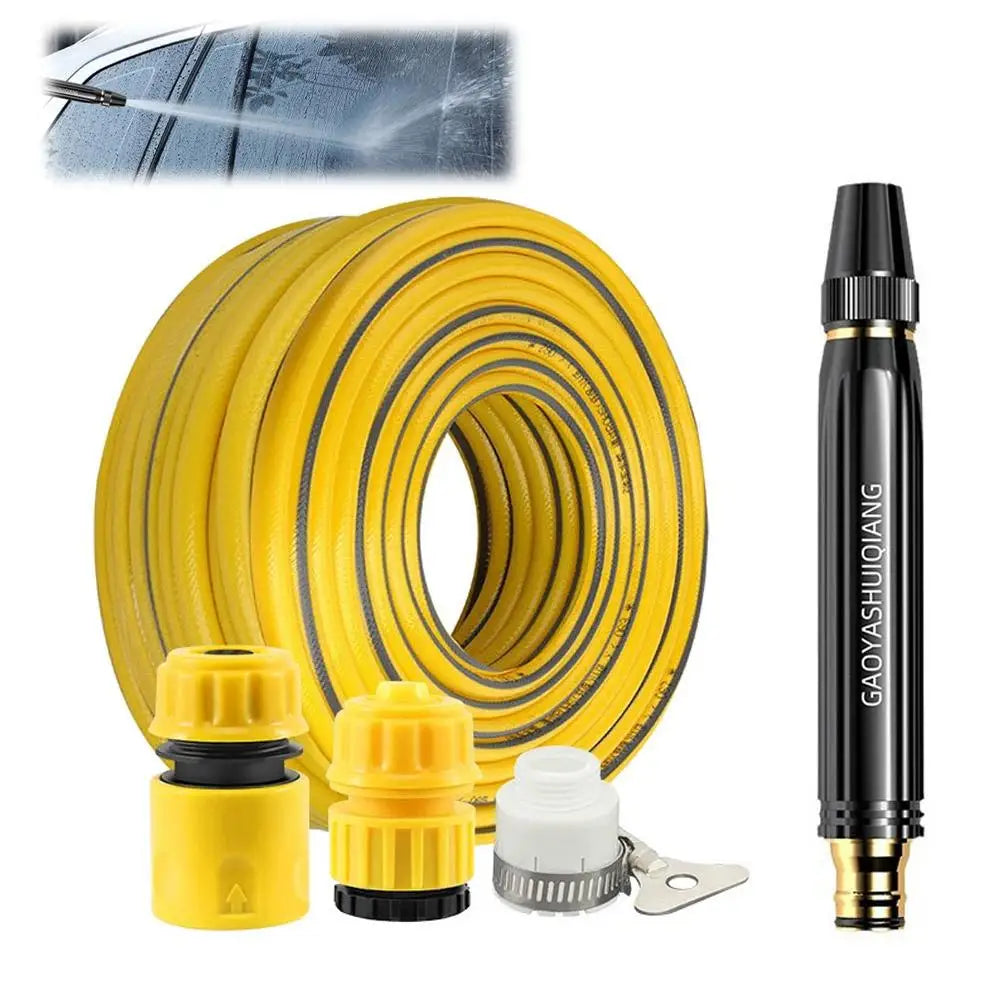 Adjustable High-Pressure Metal Garden Hose Spray Gun Nozzle Garden Spray Gun QXL E