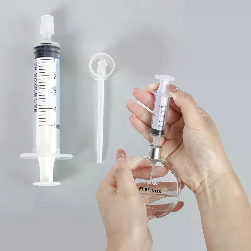 2-Pc Perfume Refill Dispenser & Syringe Set | Cosmetic Tool Perfume Refill Tool QXL
