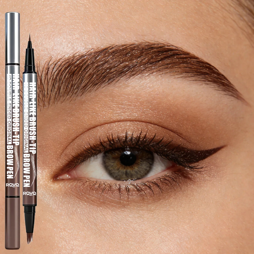 4D Micro-Sculpting Dual-Ended Eyebrow Pencil & Liner Eyebrow Pencil QXL