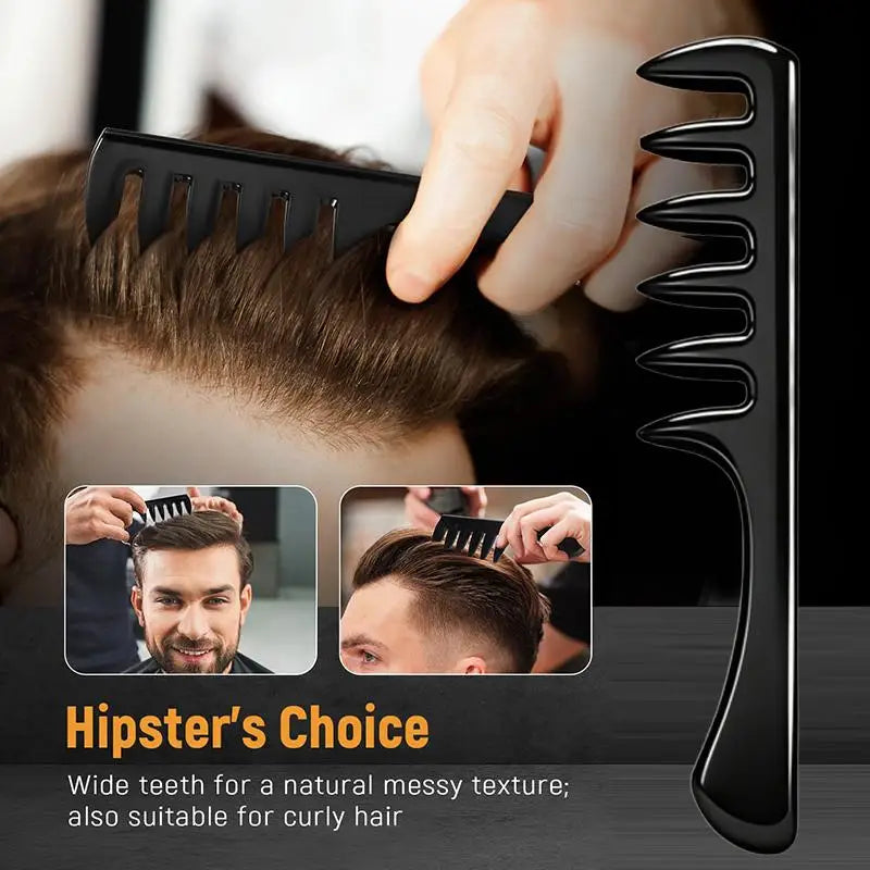 Volumizing Wide Tooth Comb | Root Lift & Detangling Tool Hair Styling Comb QXL