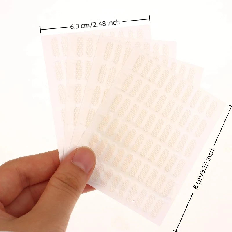 Invisible Double Eyelid Tape | Ultra-Thin Lace 180–600 Pcs Eyelid Shaping Tape QXL