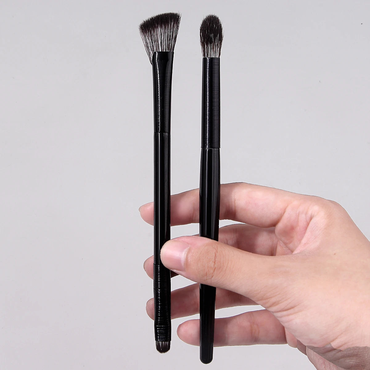 2-Pack Dual-End Concealer & Eyeshadow Blending Brush Set Makeup Brush Set QXL