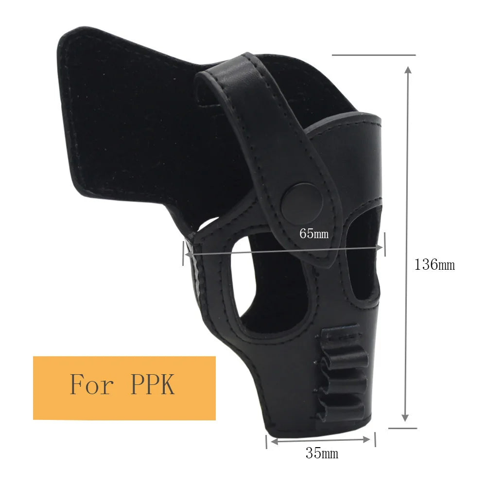 VULPO Leather Tactical Holster – PPK, Makarov & M92 Pistols Tactical Gun Holster QXL