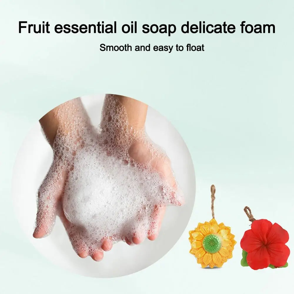 Mini Fruit-Shaped Soap | Moisturising Kids Bath Bar Gift Novelty Bar Soap QXL
