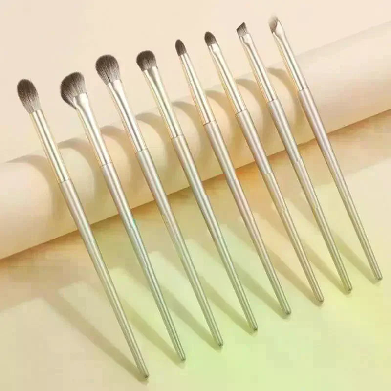8-Piece Eye Makeup Brush Set | Soft Eyeshadow & Liner Brushes Eye Makeup Brush Set QXL