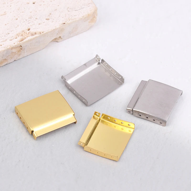 Watch Band Extender Clasp 12–22mm | Gold & Silver Steel Watch Band Extender QXL