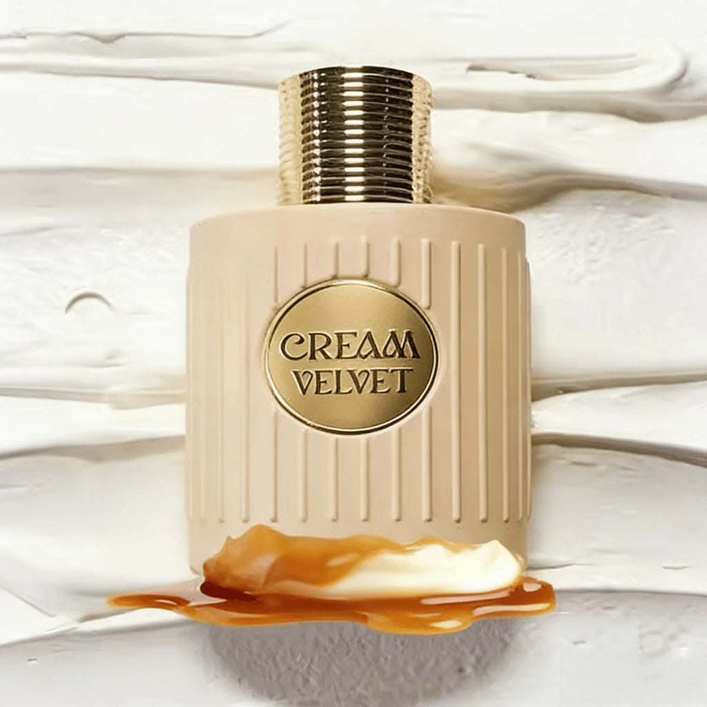 Cream Velvet EDP 3.4 oz | Gourmand Caramel Latte Perfume Spray Eau de Parfum Spray QXL
