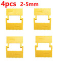 Sewing Edge Guide Clips | Seam Allowance Ruler & Stitch Gauge Sewing Guide Clips QXL 4pcs 2-5mm
