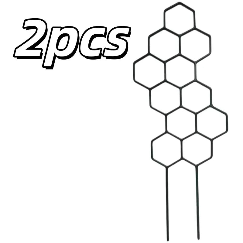 2-Pack Honeycomb Plant Climbing Frame 38x15cm | Vine Support Plant Climbing Frame QXL 2pcs