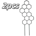 2-Pack Honeycomb Plant Climbing Frame 38x15cm | Vine Support Plant Climbing Frame QXL 2pcs