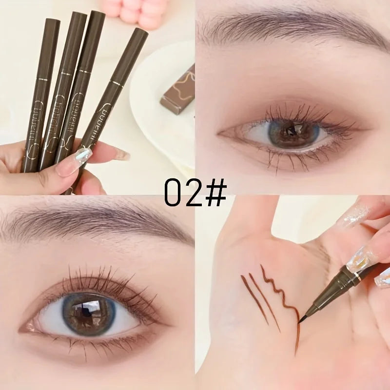 0.01mm Ultra-Fine Liquid Eyeliner – Waterproof Long Lasting Liquid Eyeliner QXL 8501-02
