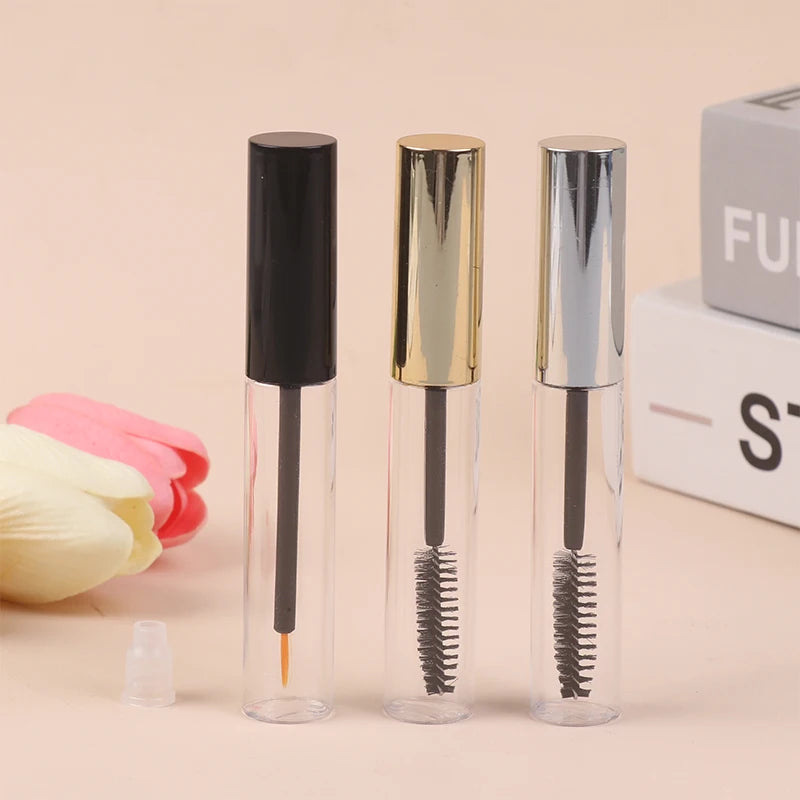 10ml Refillable Empty Mascara Tube with Wand | DIY Vial Mascara Refill Tube QXL