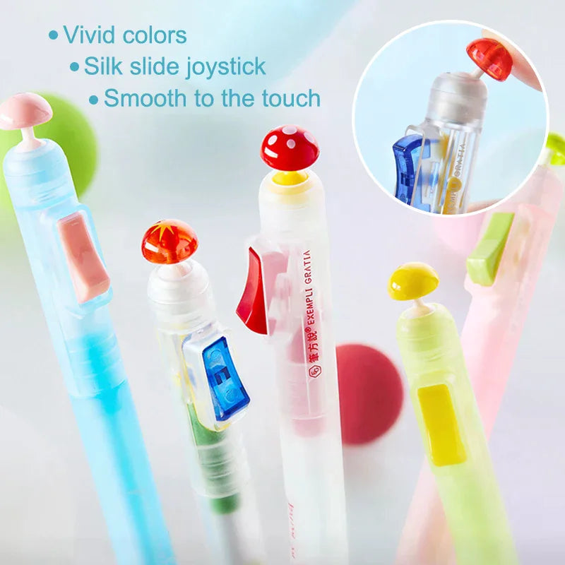 Fidget Clicker Gel Pen 0.5mm | Smooth Writing Focus Pen Fidget Gel Pen QXL