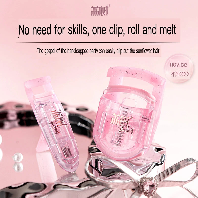 Portable Segmented Eyelash Curler | Long-Lasting Lash Lift Eyelash Curler QXL