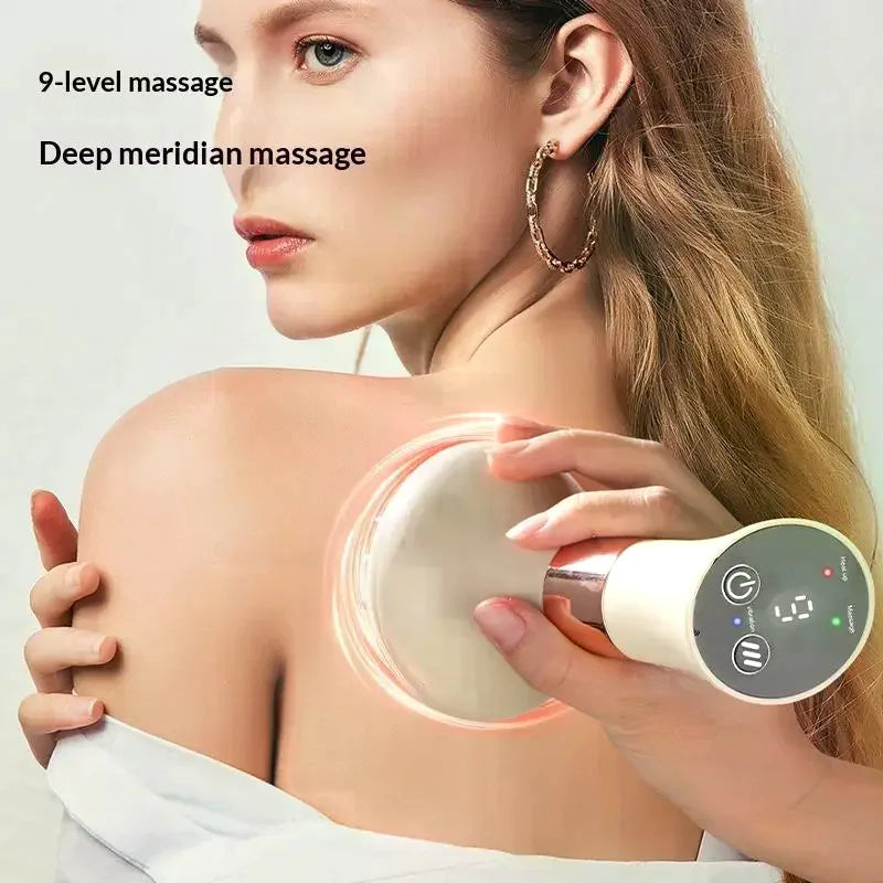Electric Gua Sha Body Massager | 9-Speed Thermal Scraping Tool Body Massager Tool QXL