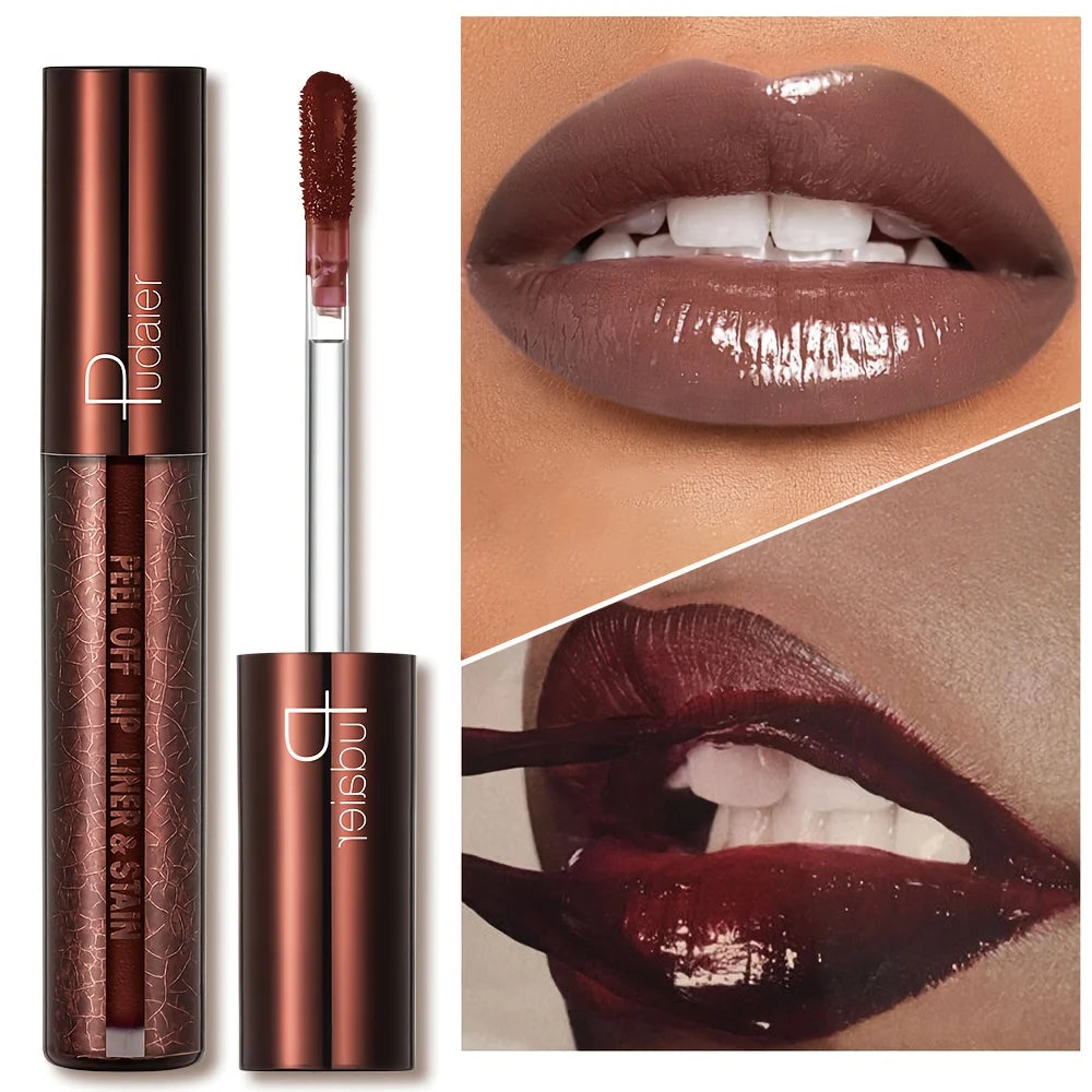 Peel-Off Lip Gloss | Waterproof Moisturizing Long-Wear Gloss Peel-Off Lip Gloss QXL