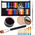 VERONNI 26-Color SFX Face & Body Paint Set | UV Glow Kit SFX Body Paint Set QXL 6 pcs
