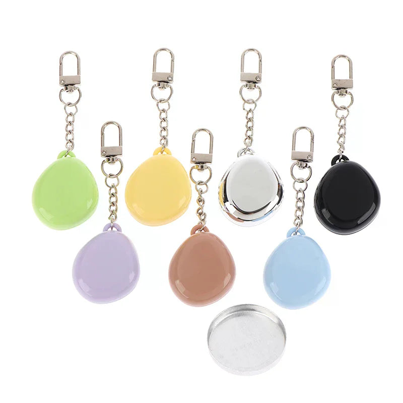 Keychain Refillable Makeup Compact | DIY Blush Case Refillable Makeup Compact QXL