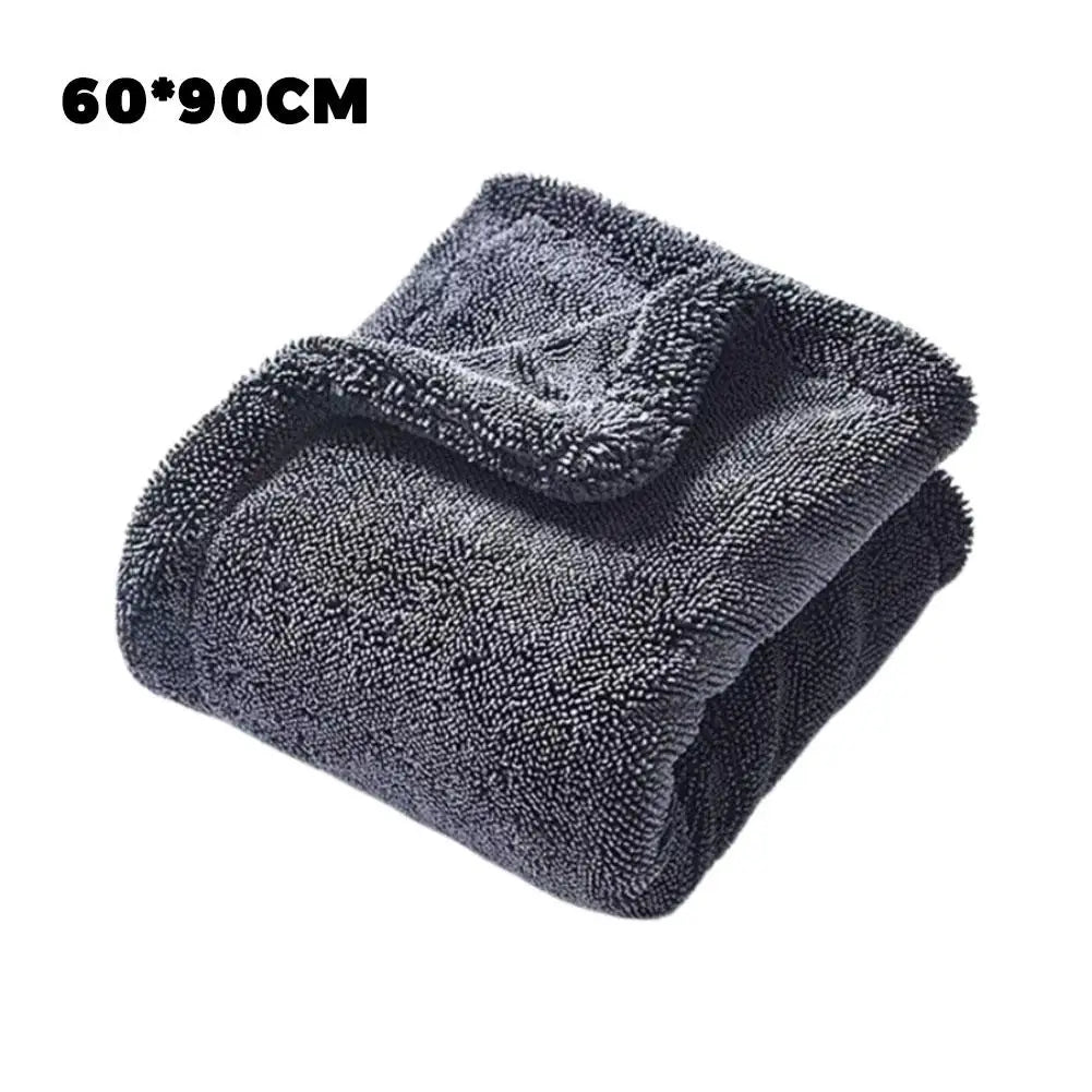 Premium Microfiber Car Drying Towel 60×90cm 1200gsm Car Drying Towel QXL B
